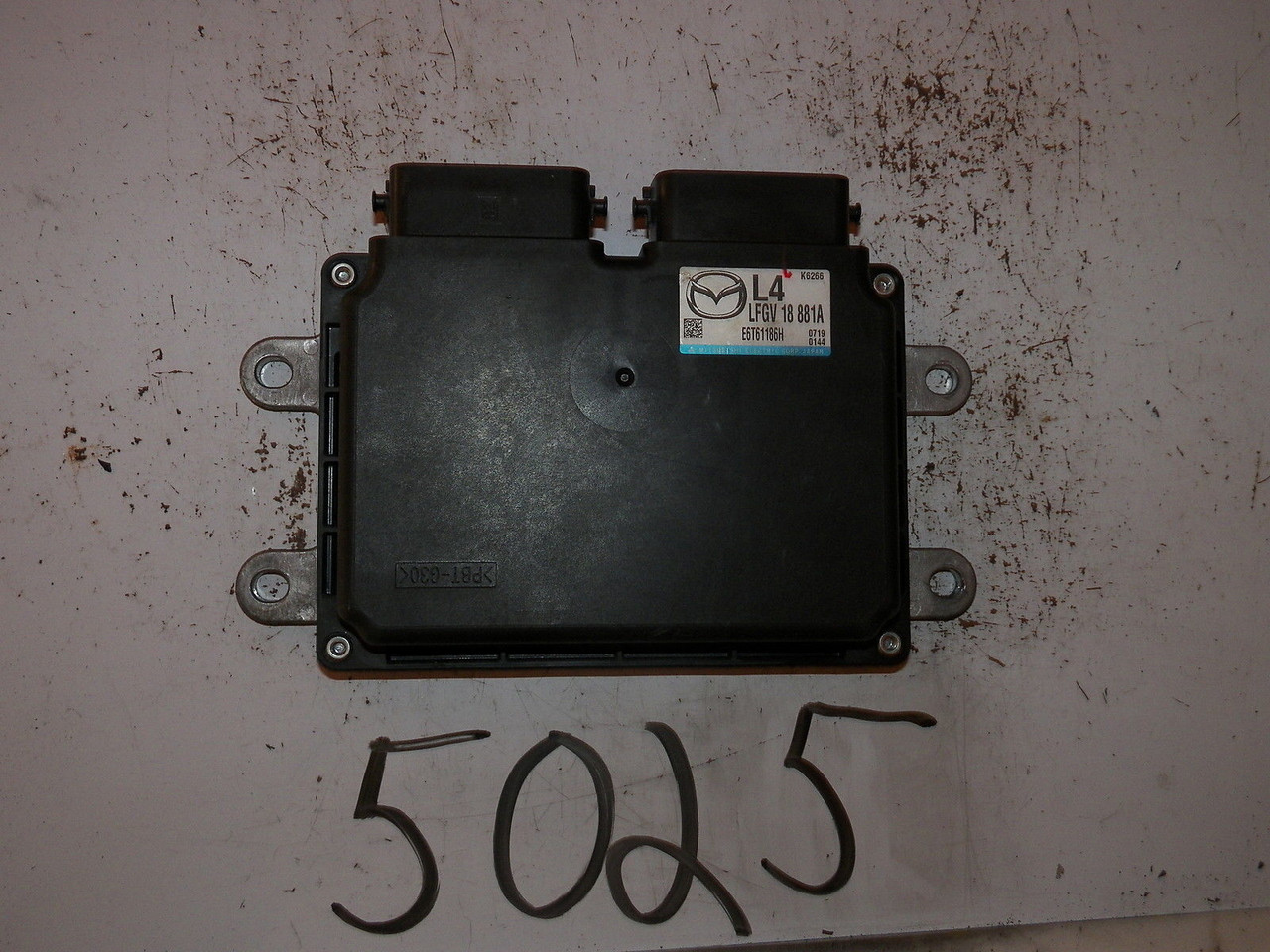 2011 11 MAZDA 3 2.0L AT COMPUTER BRAIN ENGINE CONTROL ECU ECM MODULE