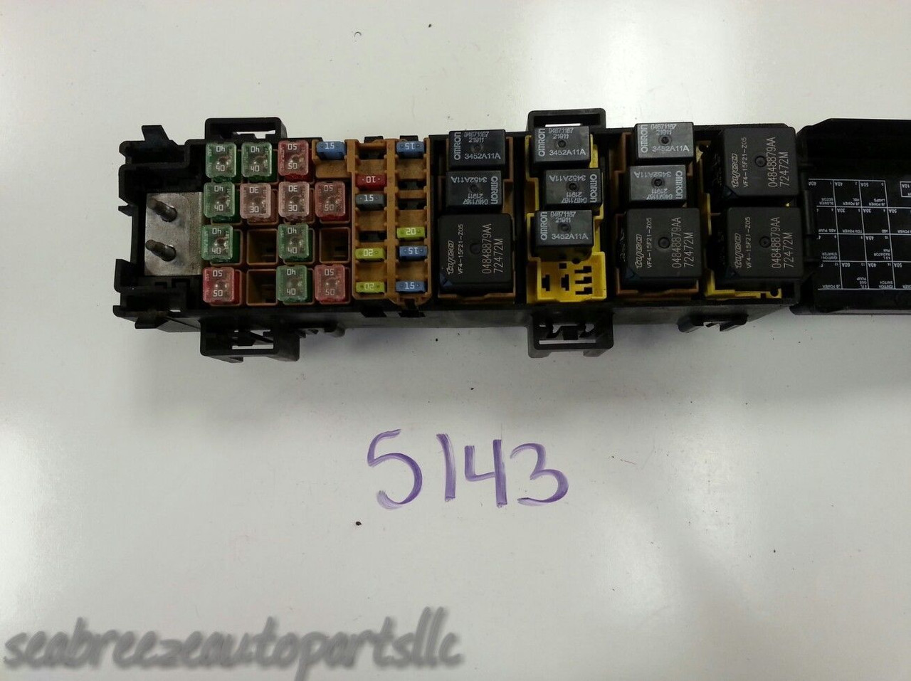 DODGE CHRYSLER JEEP FUSE BOX FUSEBOX RELAY JUNCTION UNIT PANEL P56050458AA