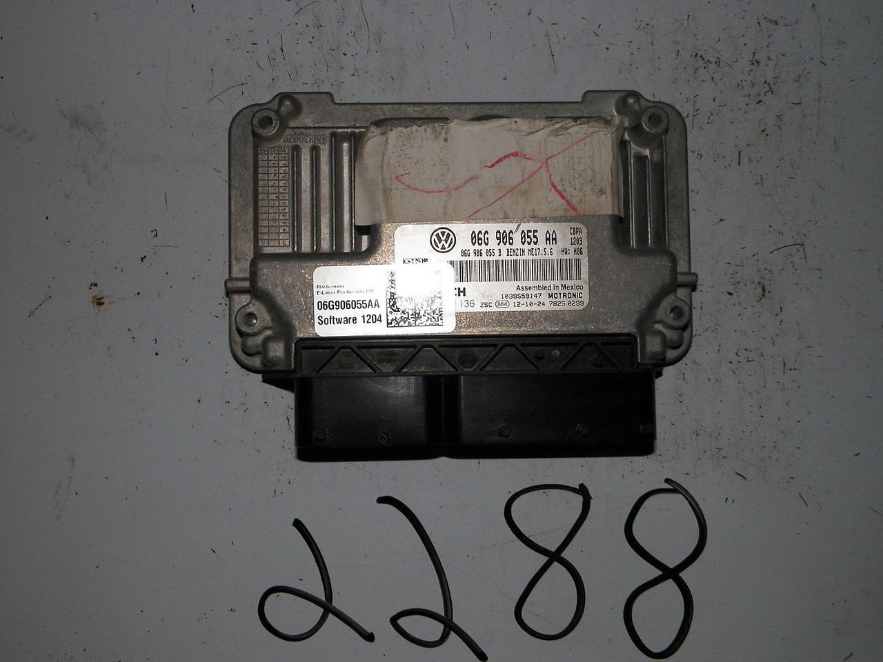2013 13 VOLKSWAGEN JETTA COMPUTER BRAIN ENGINE CONTROL ECU ECM MODULE UNIT