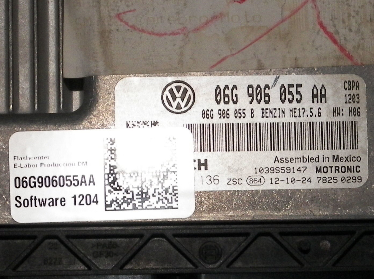 2013 13 VOLKSWAGEN JETTA COMPUTER BRAIN ENGINE CONTROL ECU ECM MODULE UNIT