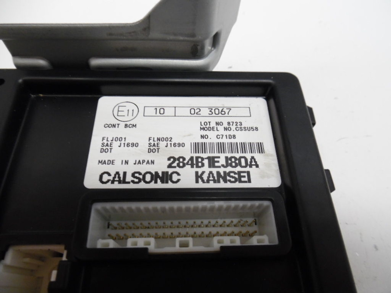 07 INFINITI M35 M45 284B1EJ80A BODY CONTROL MODULE BCM BCU