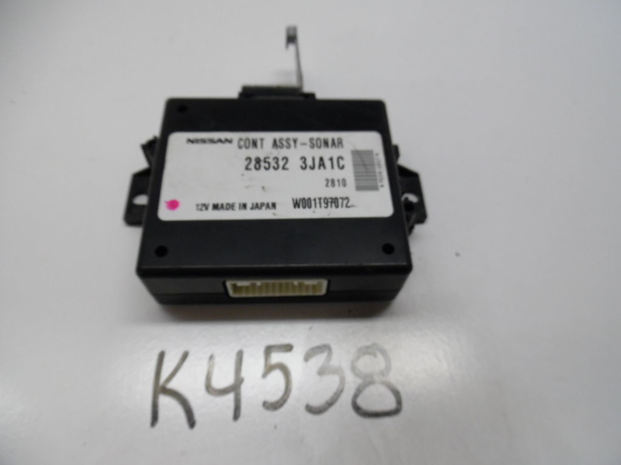 2013 PATHFINDER JX35 28532 3JA1C ADAPTIVE CRUISE DRIVER ASSIT PARK MODULE K4538