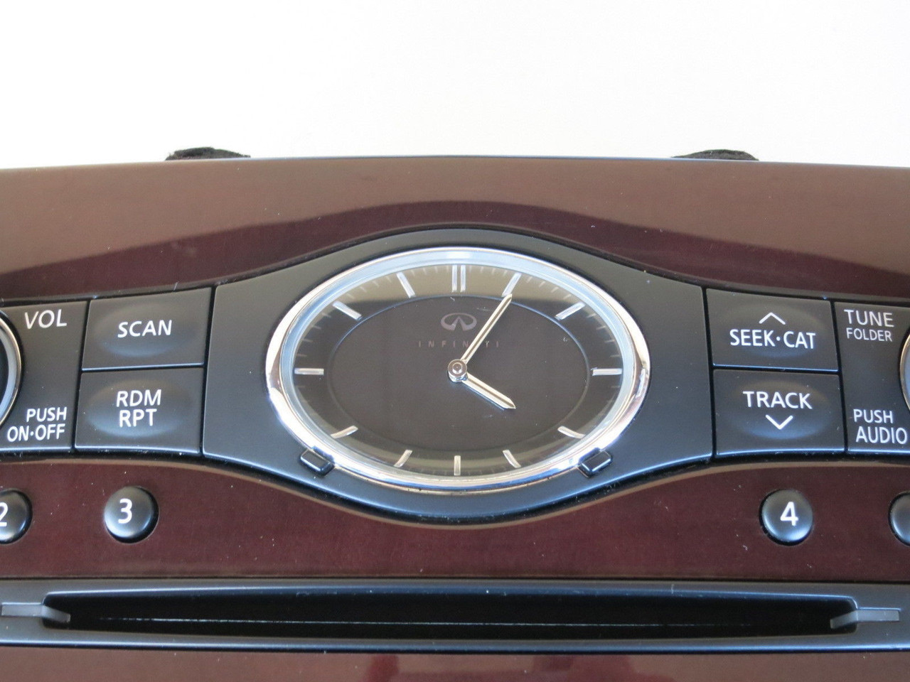 10-15 INFINITI EX35 "AUDIO CONTROL PANEL" TEMP CLIMATE UNIT HVAC OEM CC1688