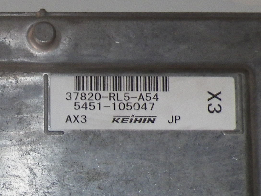 09 10 11 12 13 ACURA TSX COMPUTER BRAIN ENGINE CONTROL ECU ECM MODULE