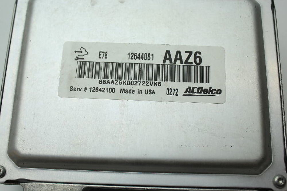 11 SIERRA 3500 12642100 COMPUTER BRAIN ENGINE CONTROL ECU ECM EBX MODULE K9106