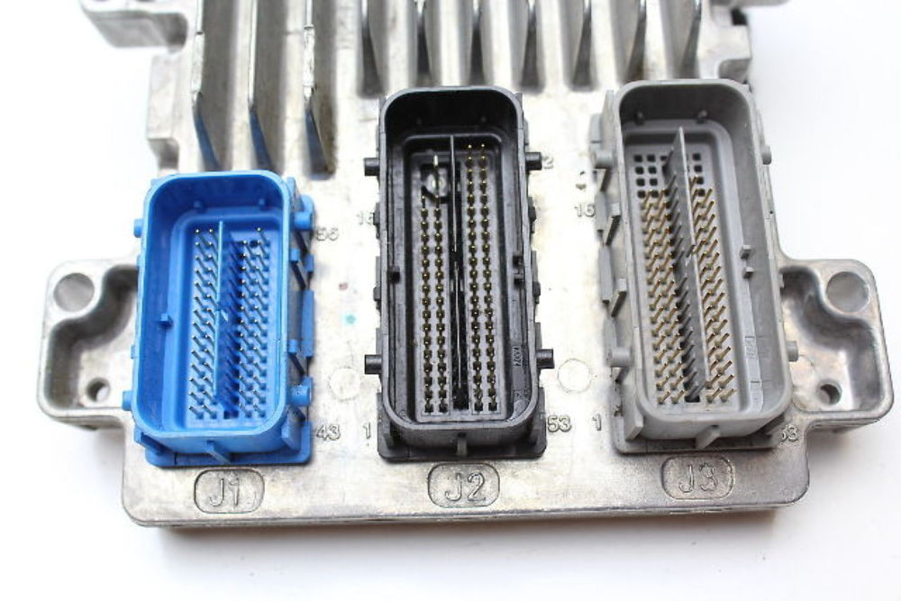 11 SIERRA 3500 12642100 COMPUTER BRAIN ENGINE CONTROL ECU ECM EBX MODULE K9106