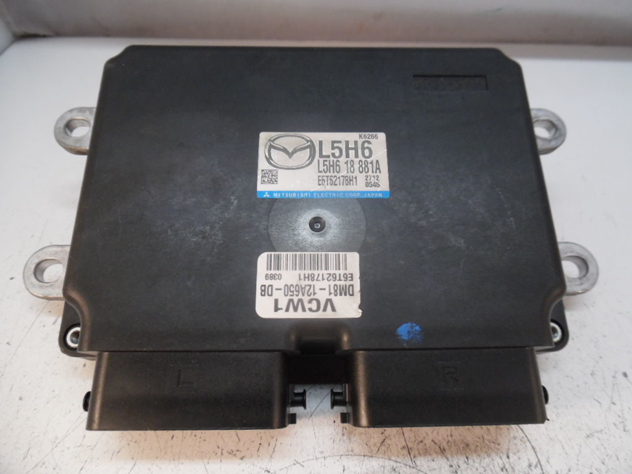 11 12 13 MAZDA 6 L5H6 18 881A COMPUTER BRAIN ENGINE CONTROL ECU ECM MODULE K6833