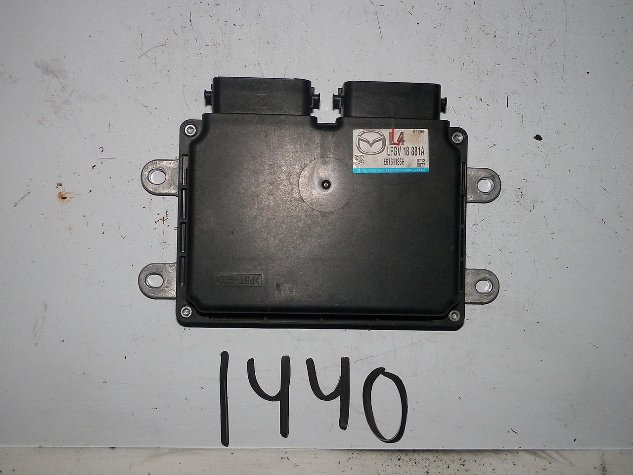 2011 11 MAZDA 3 2.0L AT COMPUTER BRAIN ENGINE CONTROL ECU ECM MODULE UNIT