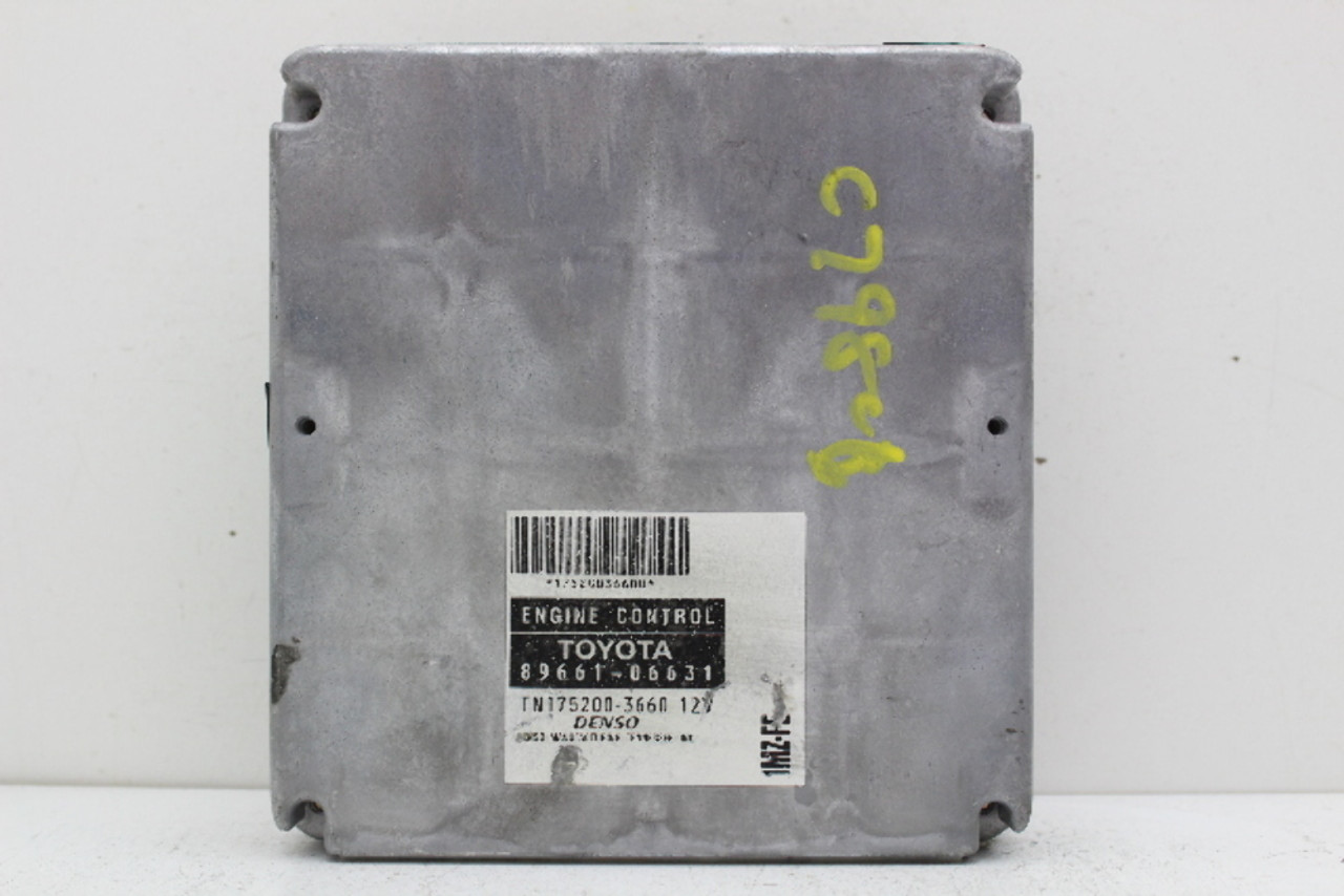 99 Toyota Camry 89661-06631 Computer Brain Engine Control ECU ECM EBX Module