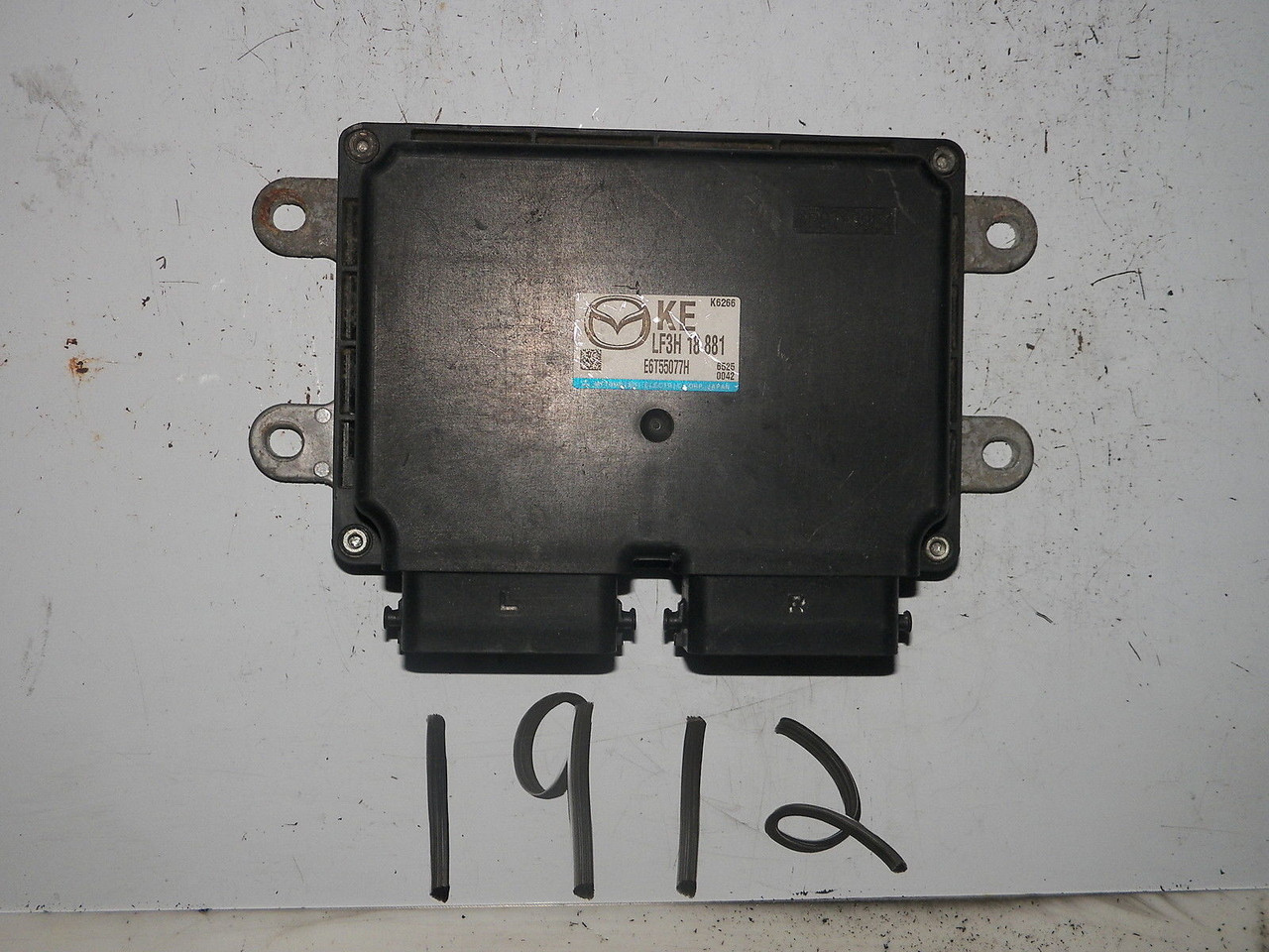 2006 06 MAZDA 3 2.0L COMPUTER BRAIN ENGINE CONTROL ECU ECM MODULE UNIT