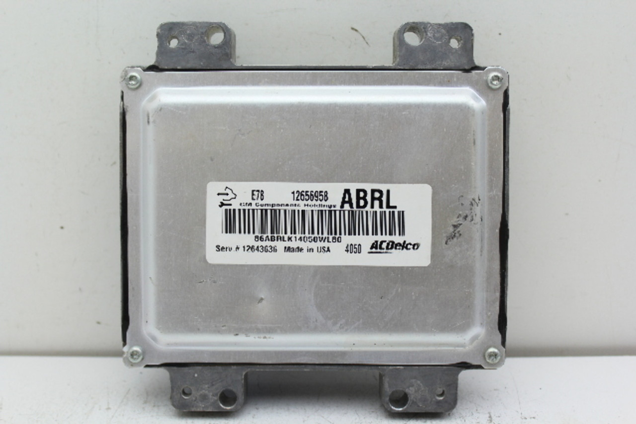 11-15 Chevrolet Cruze 12643636 Computer Brain Engine Control ECU ECM EBX Module