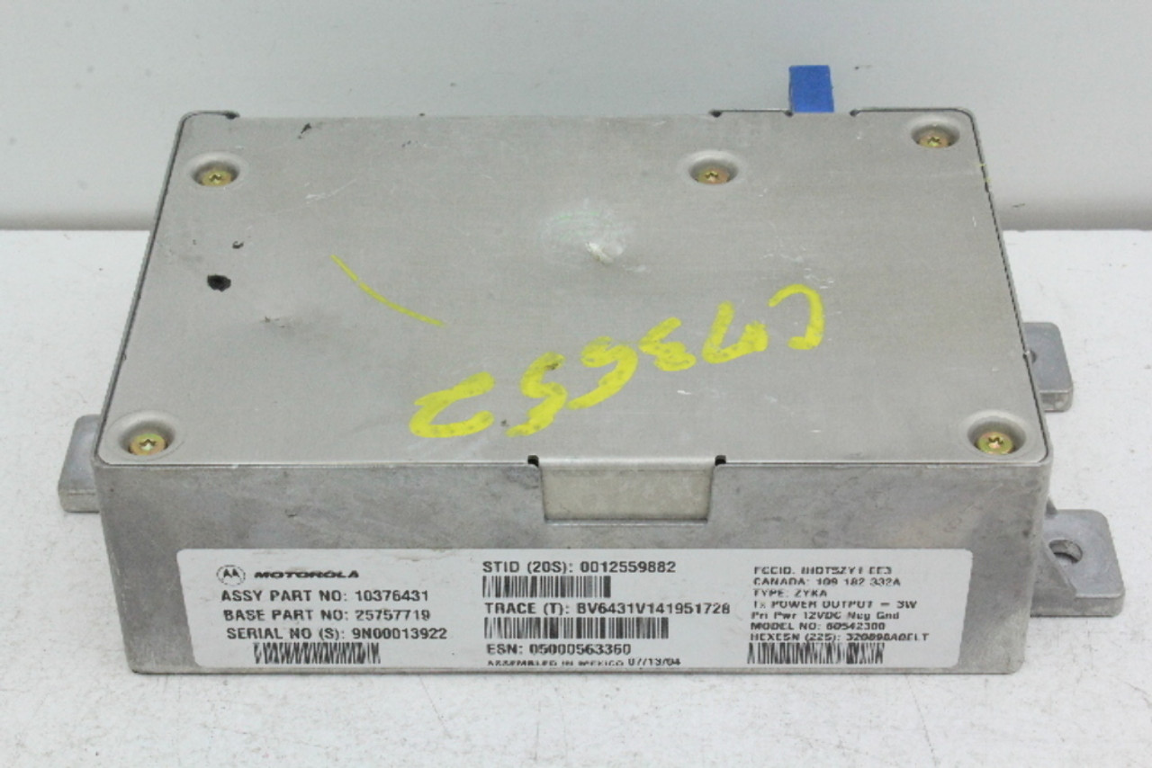 05 Cadillac CTS 25757719 OnStar Communication Control Unit Module