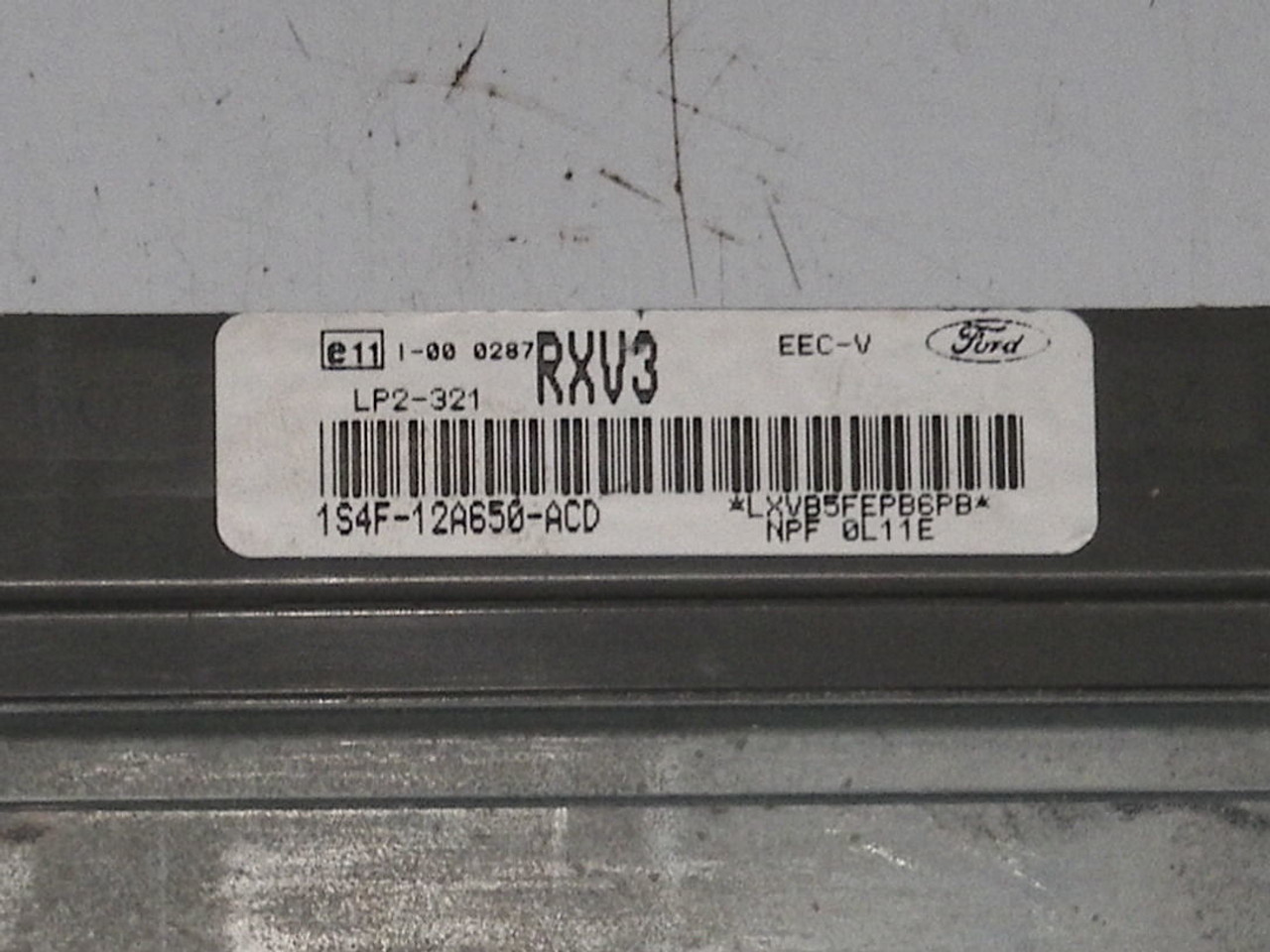 2001 01 FORD FOCUS SOHC AT COMPUTER BRAIN ENGINE CONTROL ECU ECM MODULE UNIT