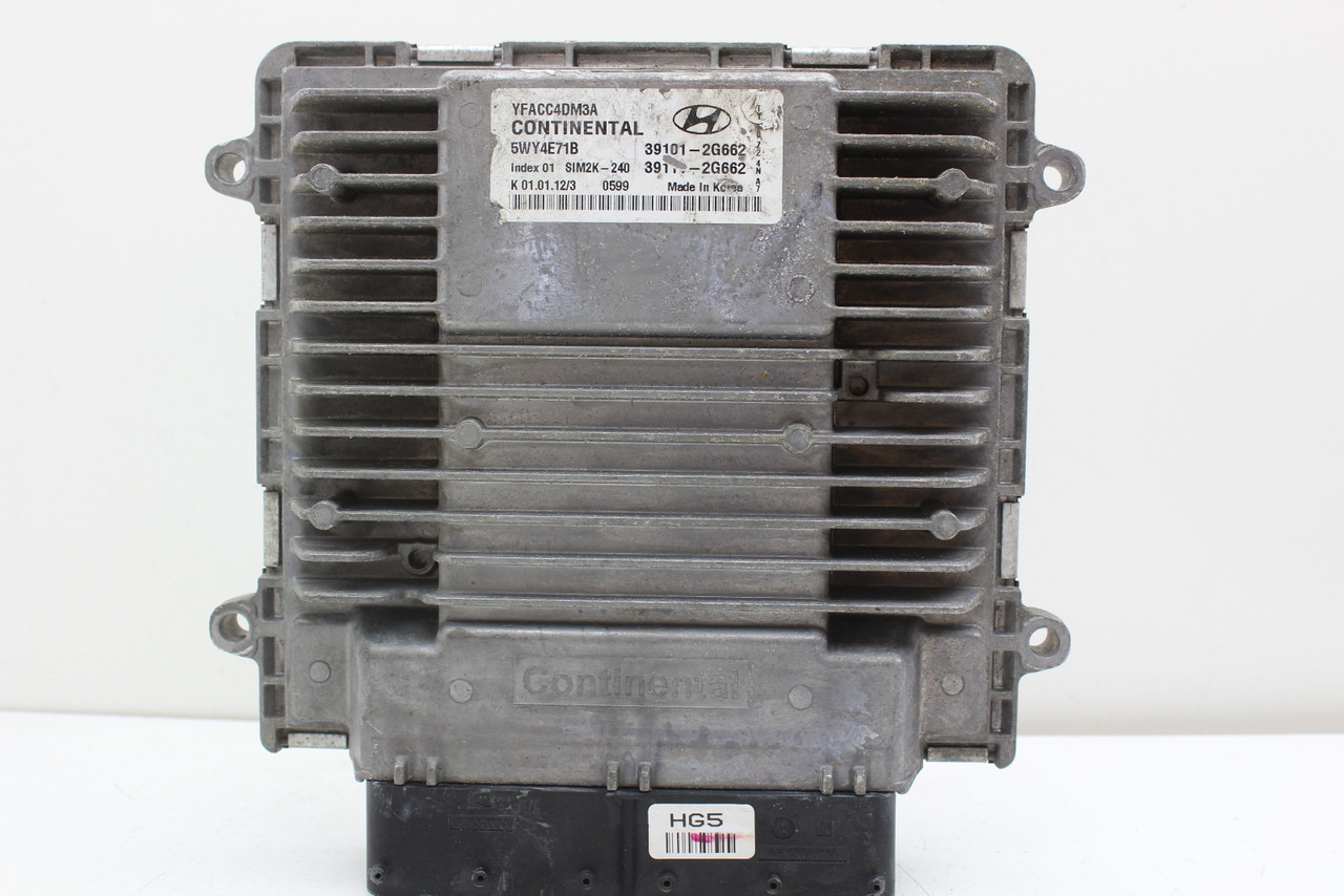 11-14 Hyundai Sonata 39111-2G662 Computer Brain Engine Control ECU ECM Module