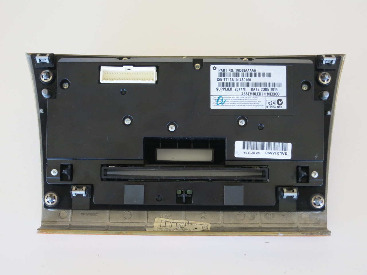 13 14 Chrysler 300 "Audio Control Panel" Temperature Climate Unit A/C Heater