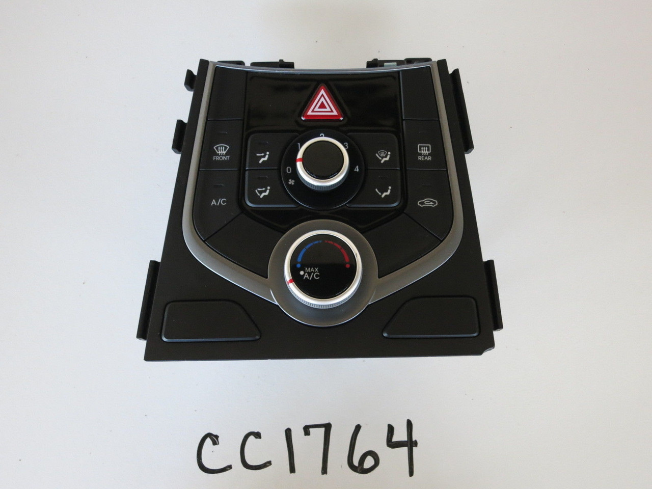 14 15 ELANTRA CLIMATE CONTROL PANEL TEMPERATURE UNIT A/C HEATER HVAC OEM CC1764 14 15 ELANTRA CLIMATE CONTROL PANEL TEMPERATURE UNIT A/C HEATER HVAC OEM CC1764