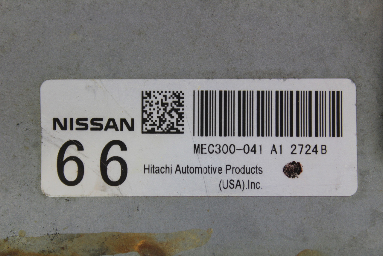 13 14 Nissan Altima MEC300-041 A1 Computer Brain Engine Control ECU ECM Module 13 14 Nissan Altima MEC300-041 A1 Computer Brain Engine Control ECU ECM Module