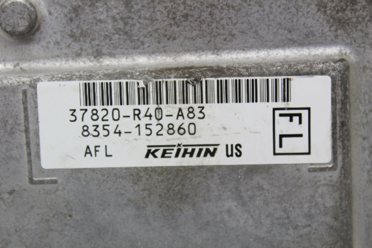 11 12 Honda Accord 37820-R40-A83 Computer Brain Engine Control ECU ECM Module