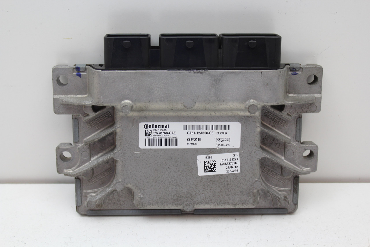 12 13 Fiesta CA61-12A650-CE Computer Brain Engine Control ECU ECM EBX Module