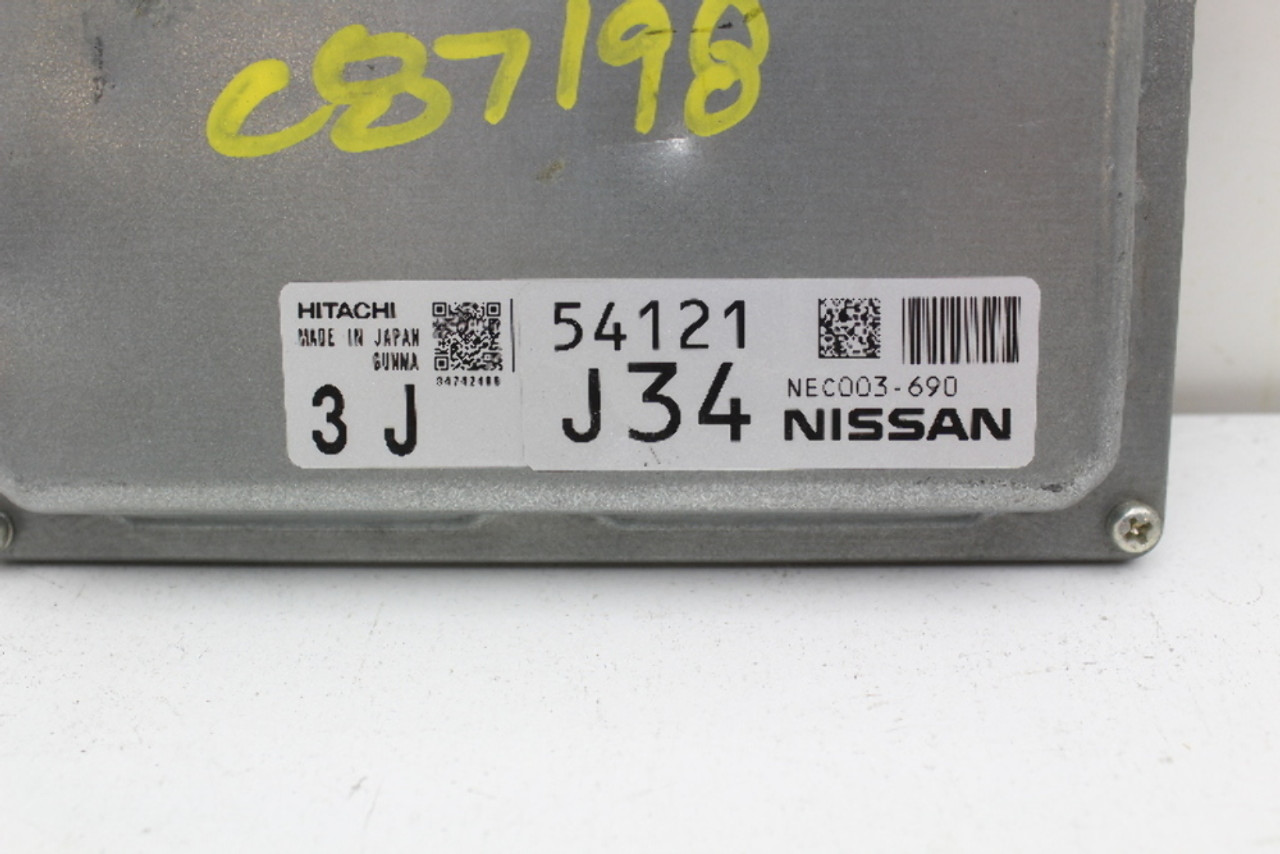 12 Nissan Murano A1H3MD101 Computer Brain Engine Control ECU ECM EBX Module 12 Nissan Murano A1H3MD101 Computer Brain Engine Control ECU ECM EBX Module