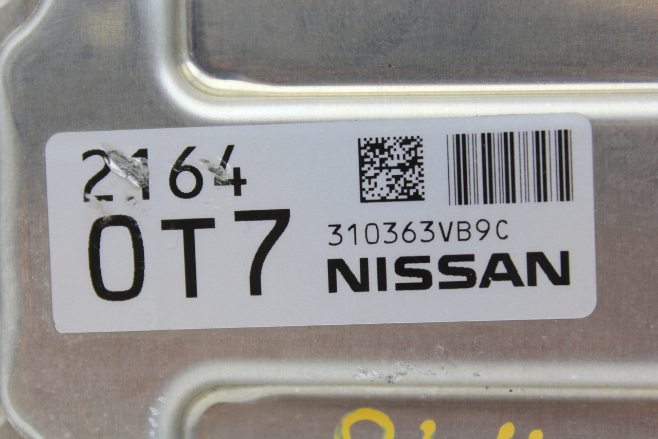 14-16 Nissan Sentra 310F6 3BE0A TCM TCU Transmission
