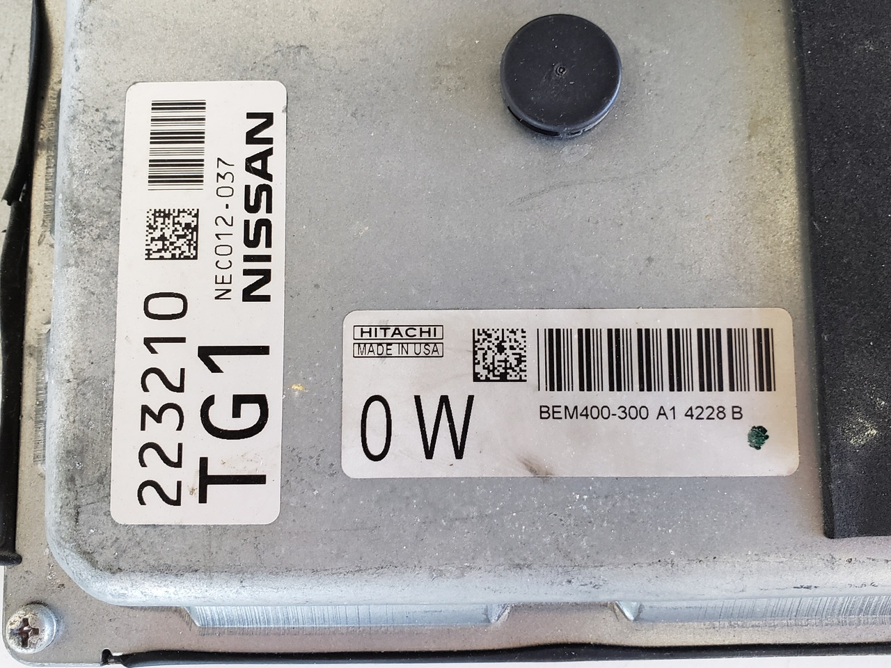2013-2015 Altima NEC012-037 Computer Brain Engine Control ECU ECM EBX Module