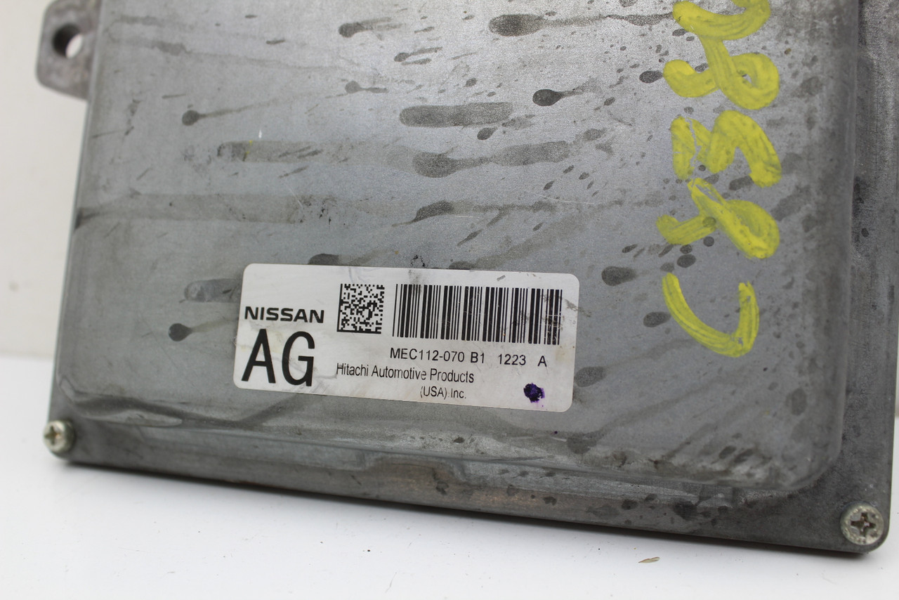 11 Nissan Altima MEC112-070 B1 Computer Brain Engine Control ECU ECM EBX Module