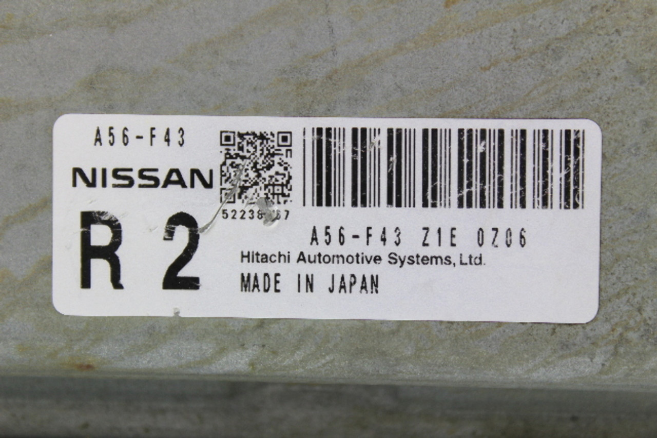 11 Nissan Maxima A56-F43 Z1E Computer Brain Engine Control ECU ECM EBX Module