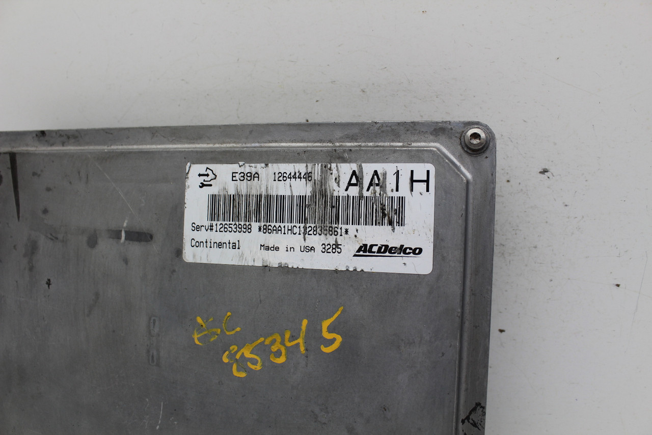 13-17 Cadillac CTS 12653998 Computer Brain Engine Control ECU ECM EBX Module