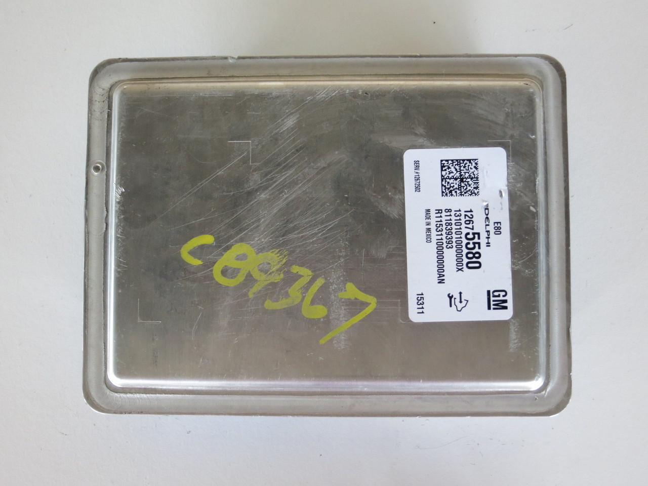 16 Chevy Malibu 12675580 Computer Brain Engine Control ECU