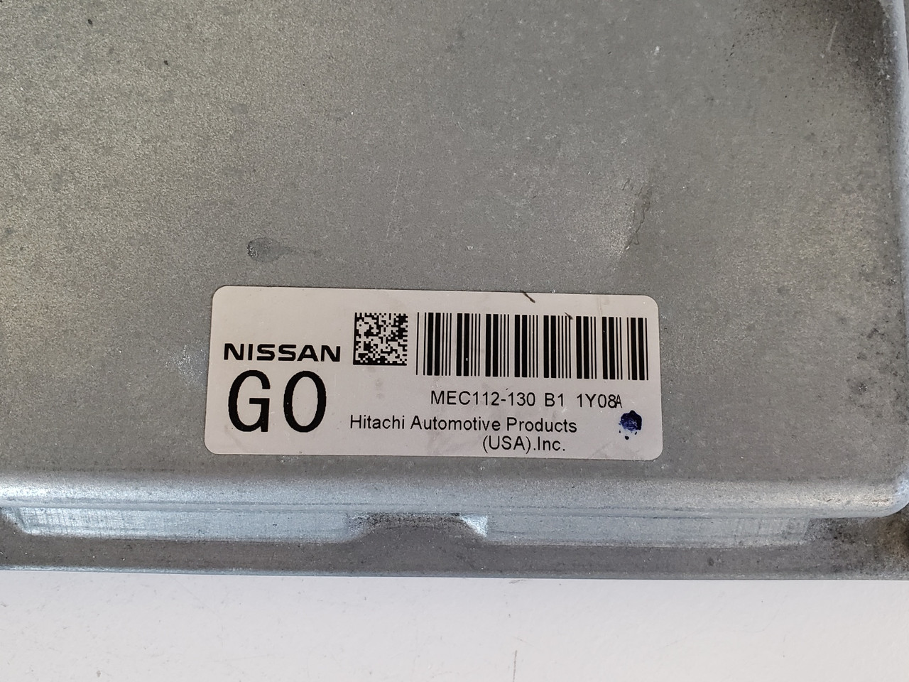 2011-2013 Altima MEC112-130 B1 Computer Brain Engine Control ECU ECM EBX Module