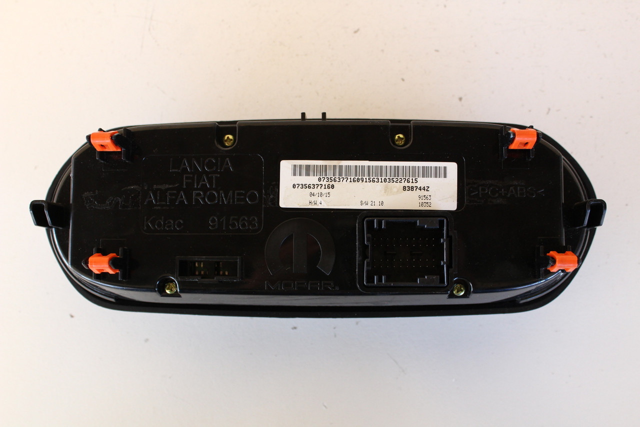 15 16 Jeep Renegade Climate Control Panel Temperature Unit A/C Heater 15 16 Jeep Renegade Climate Control Panel Temperature Unit A/C Heater