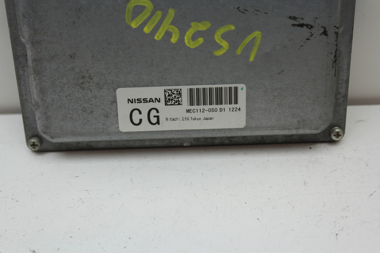 11 Nissan Rogue MEC112-120 D1 Computer Brain Engine Control ECU ECM EBX Module