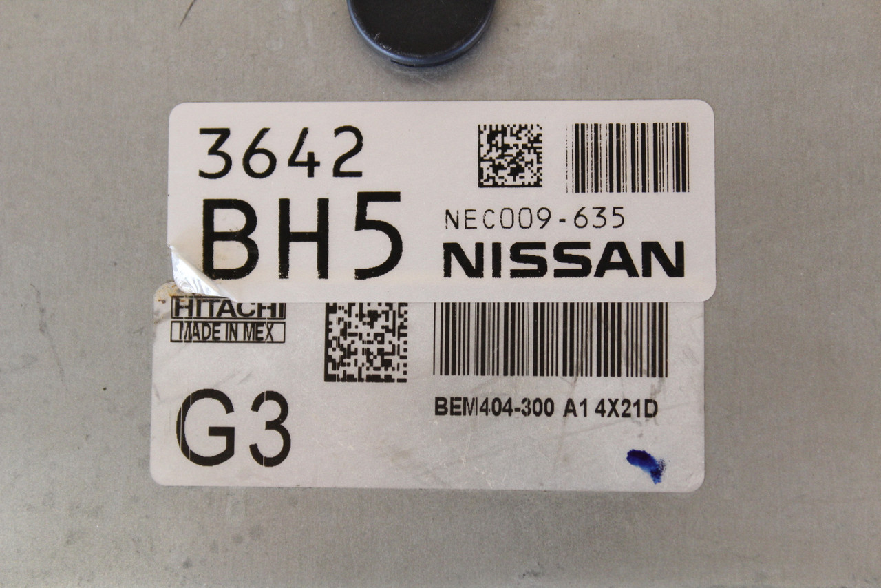2013-2015 Sentra BEM404-300 A1 Computer Brain Engine Control ECU ECM EBX Module