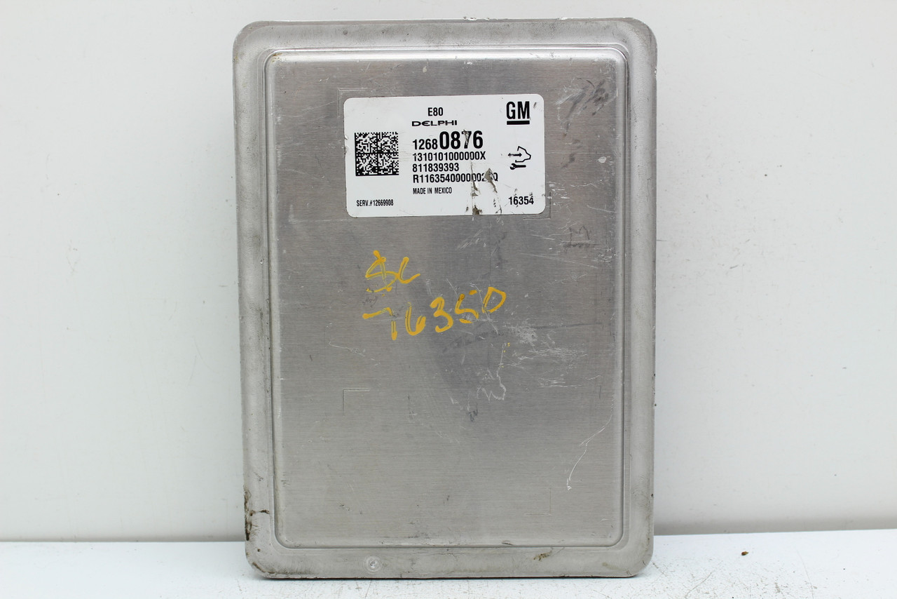 17 Chevrolet Camaro 12680876 Computer Brain Engine Control ECU ECM EBX Module