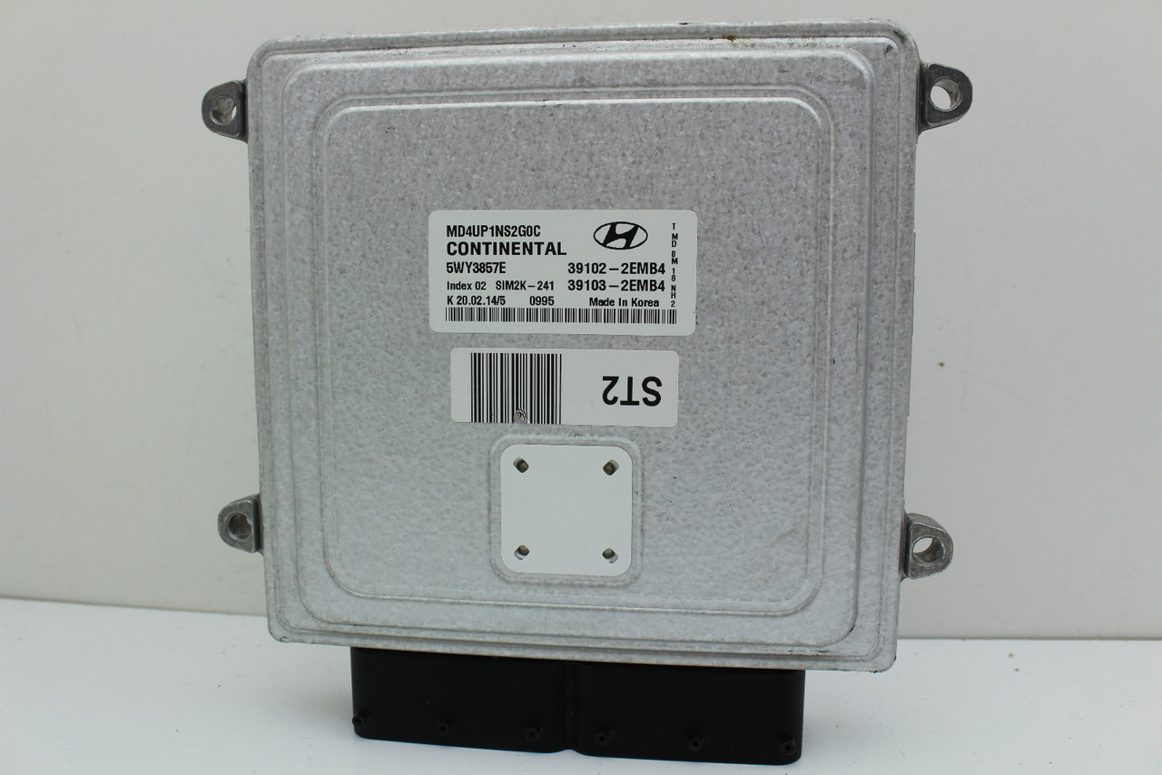 14-16 Hyundai Elantra 39103-2EMB4 Computer Brain Engine Control ECU ECM Module