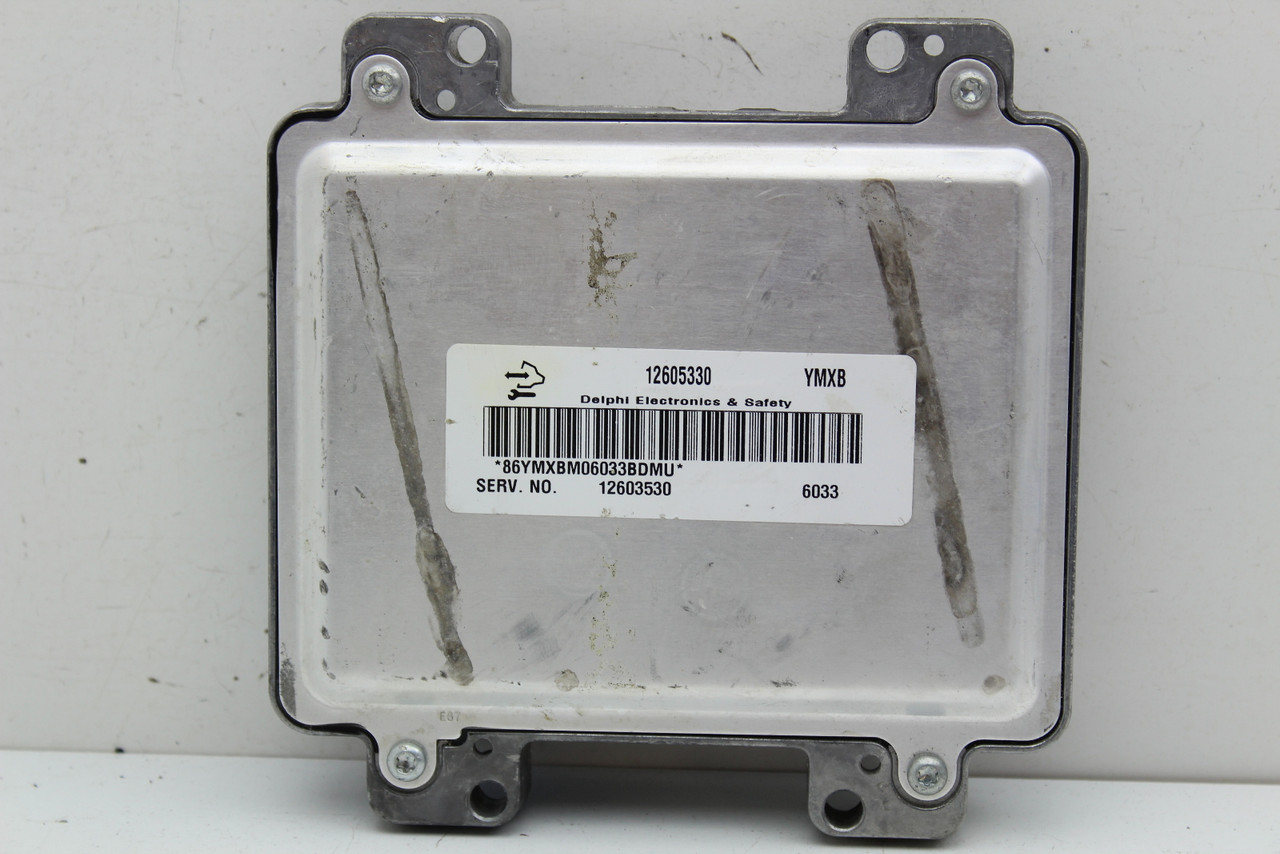 06 Pontiac G6 12603530 Computer Brain Engine Control ECU ECM EBX Module