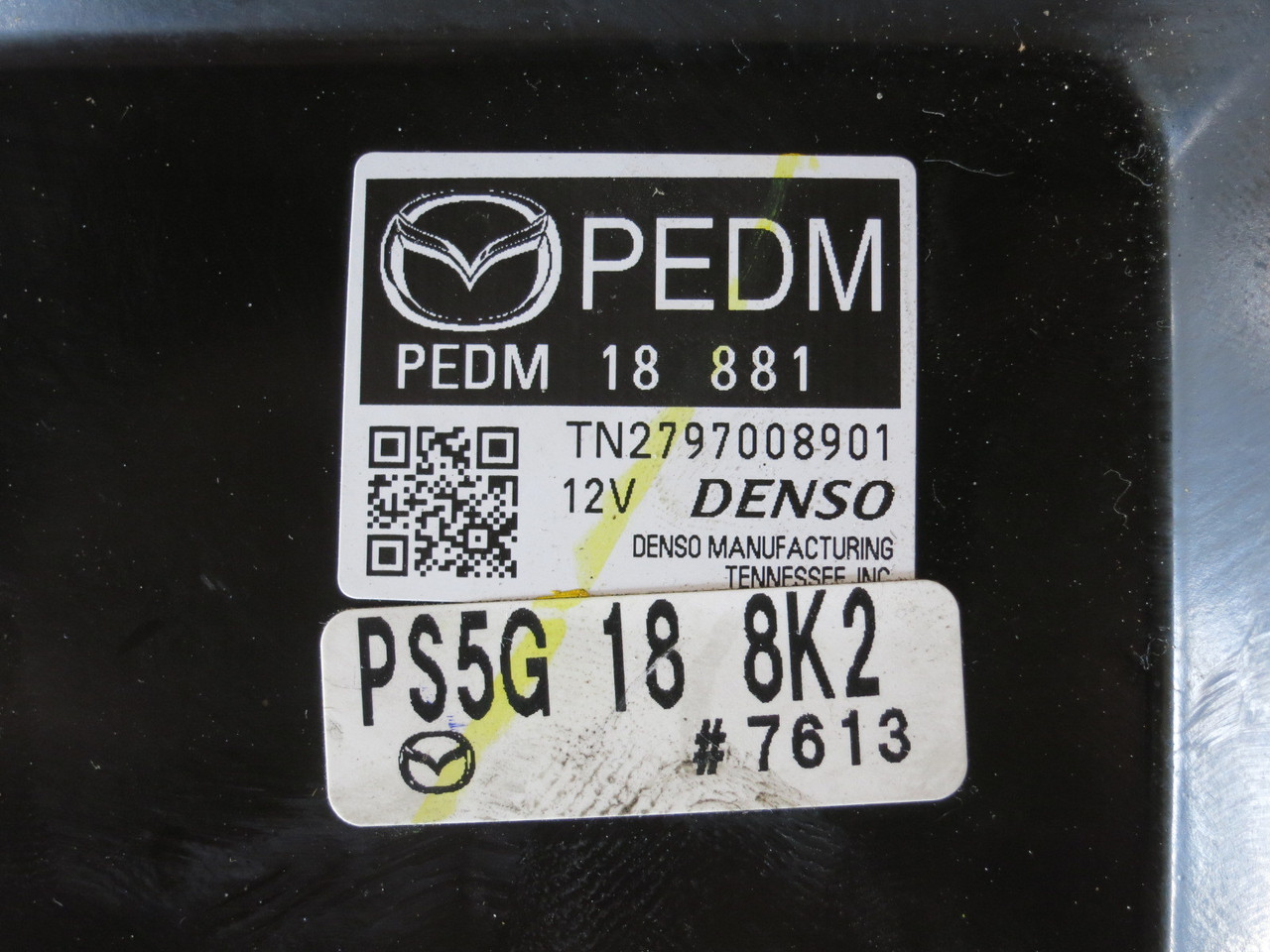 14 15 16 Mazda 3 PEDM 18 881 Computer Brain Engine Control