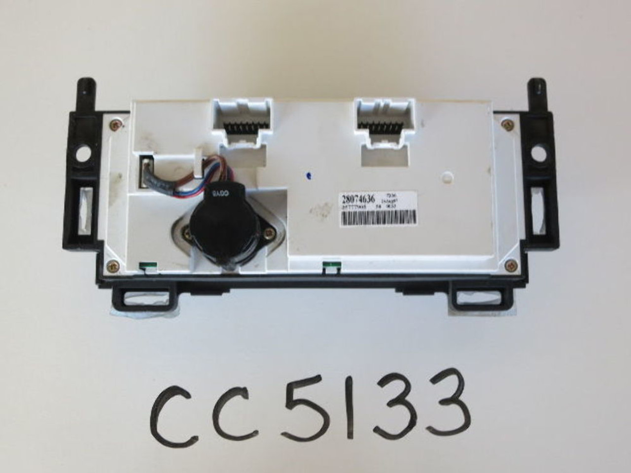 07 08 09 SATURN AURA CLIMATE CONTROL PANEL TEMP UNIT A/C HEATER OEM CC5133