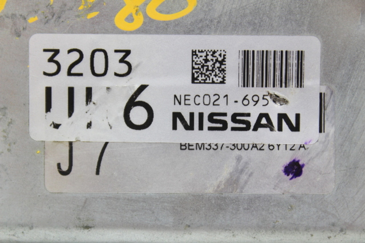 14-16 Nissan NV200 BEM337-300 A2 Computer Brain Engine Control ECU ECM Module
