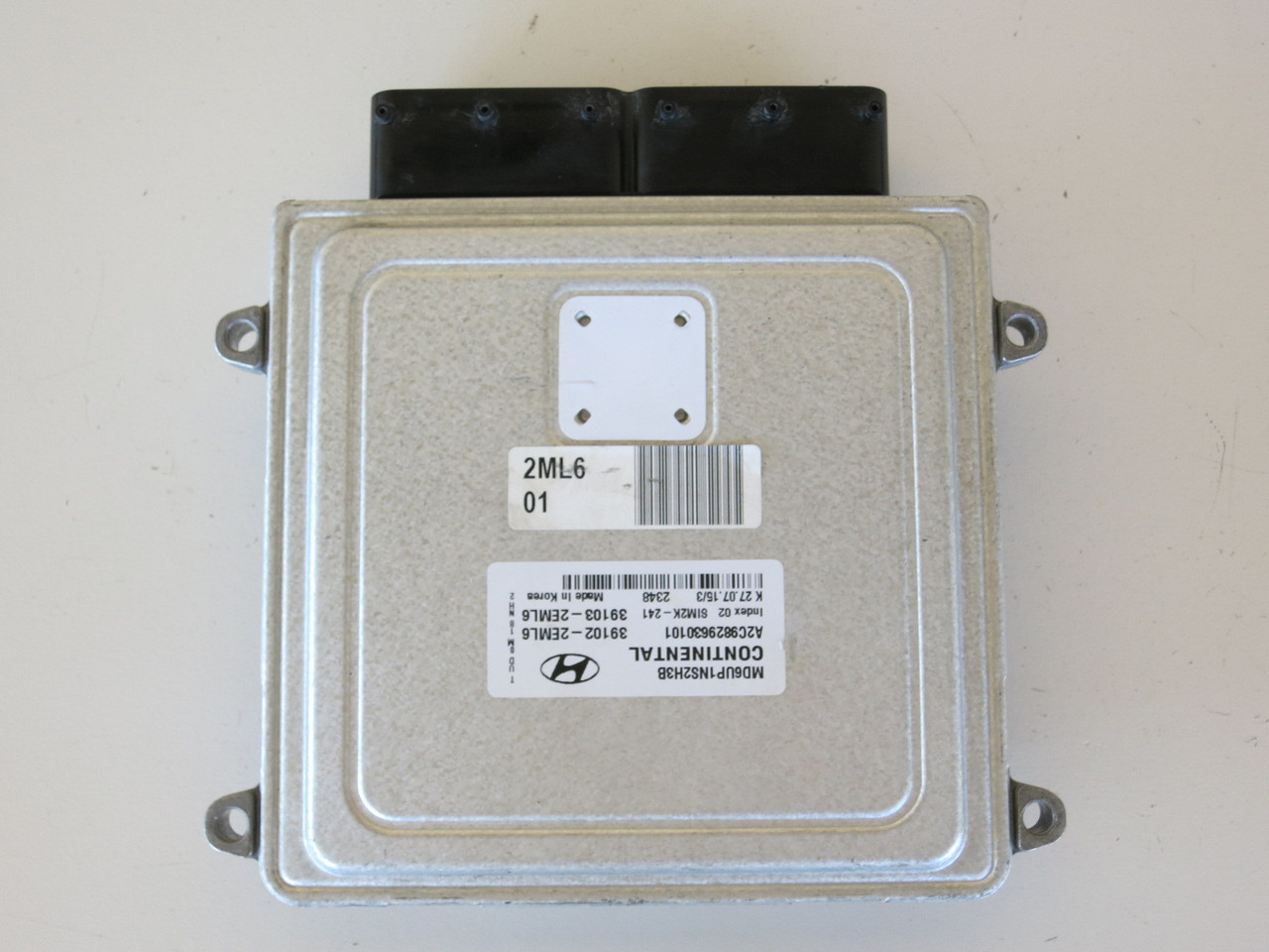 14-16 Elantra 39103-2EML6 Computer Brain Engine Control ECU ECM EBX Module 14-16 Elantra 39103-2EML6 Computer Brain Engine Control ECU ECM EBX Module