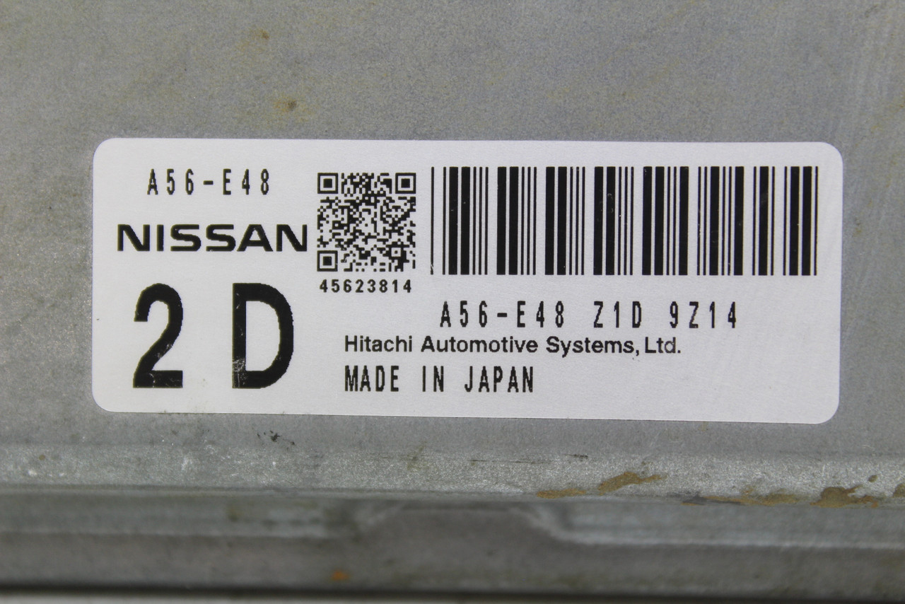 10 Nissan Maxima A56-E48 Z1D Computer Brain Engine Control ECU ECM EBX  Module