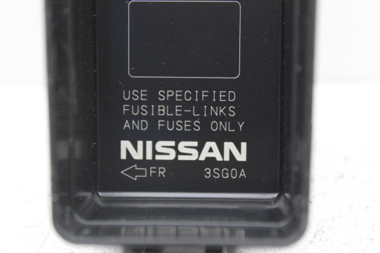 13-17 Nissan Sentra 3SG0A Fusebox Fuse Box Relay Unit Module