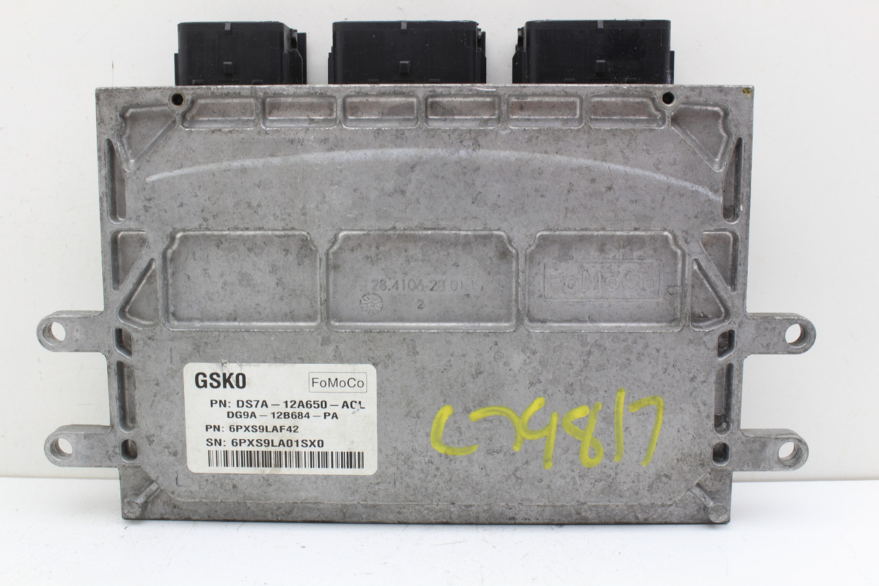 13 Ford Fusion DS7A-12A650-ACL Computer Brain Engine Control ECU ECM EBX Module