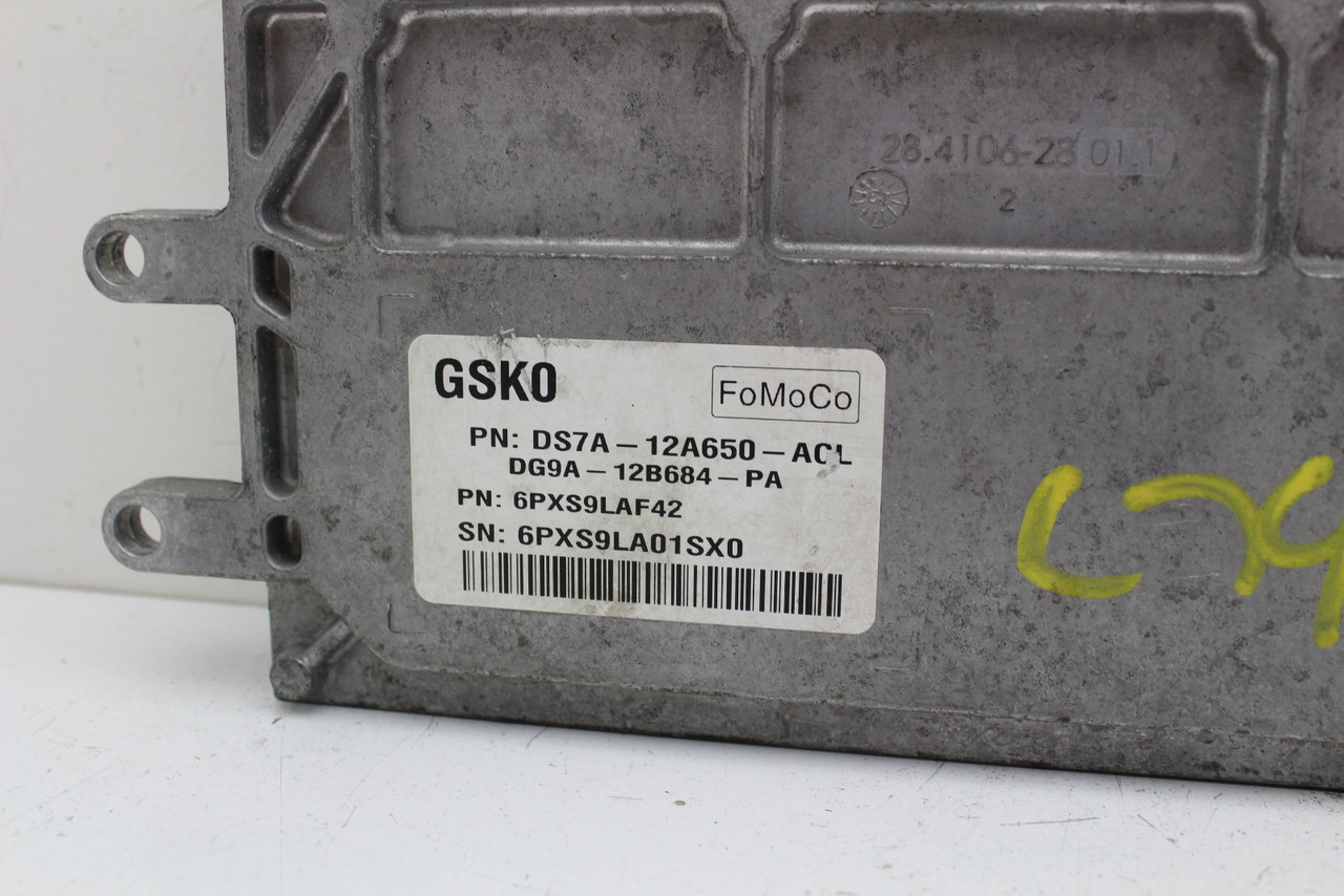 13 Ford Fusion DS7A-12A650-ACL Computer Brain Engine Control ECU ECM EBX Module