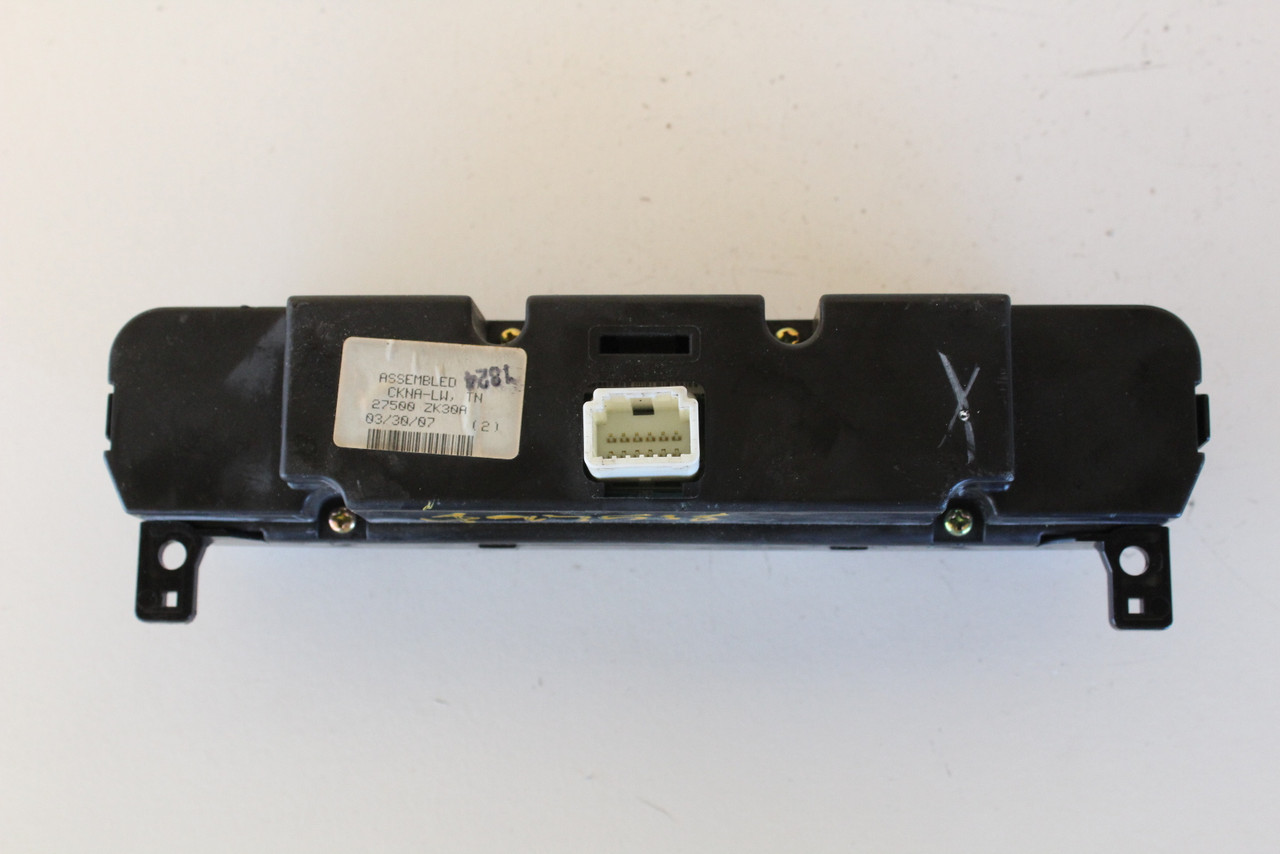 07 08 Nissan Maxima Climate Control Panel Temperature Unit A/C Heater 07 08 Nissan Maxima Climate Control Panel Temperature Unit A/C Heater