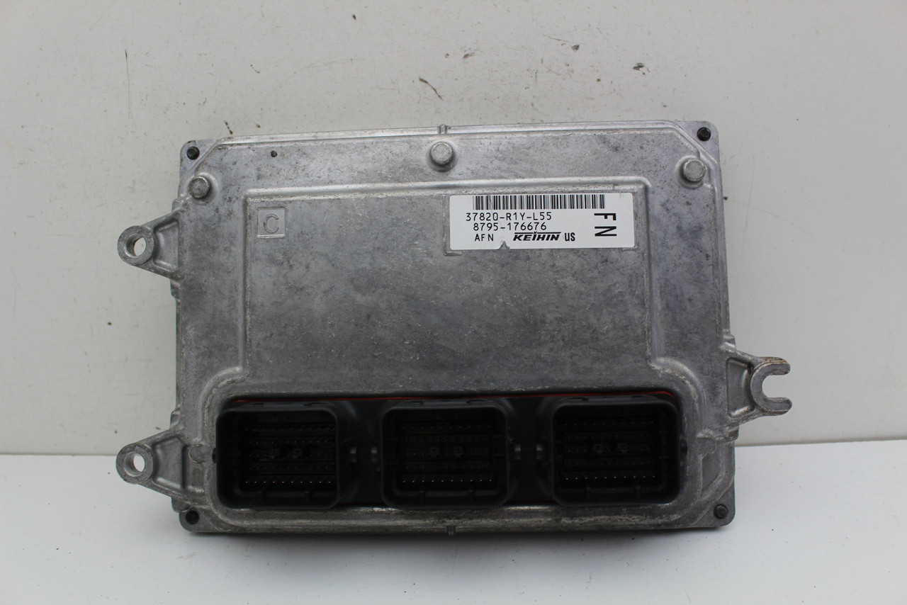 12 13 Honda Civic 37820-R1Y-L55 Computer Brain Engine Control ECU ECM EBX Module