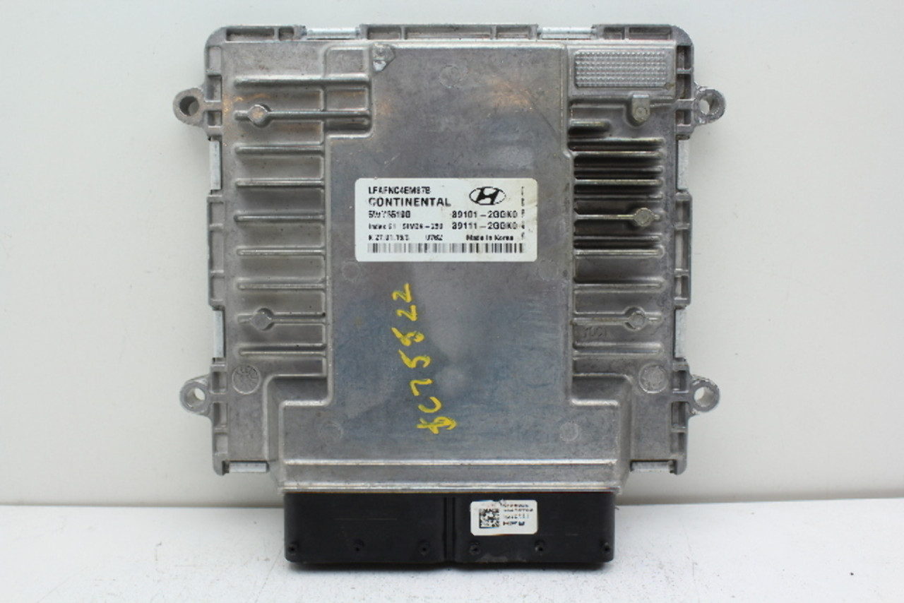 15 16 Hyundai Sonata 39111-2GGK0 Computer Brain Engine Control ECU ECM Module