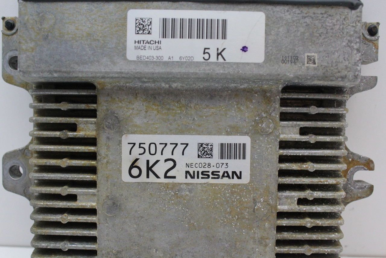 17 2017 Infiniti QX60 NEC028-073 Computer Engine Control ECU ECM EBX Module