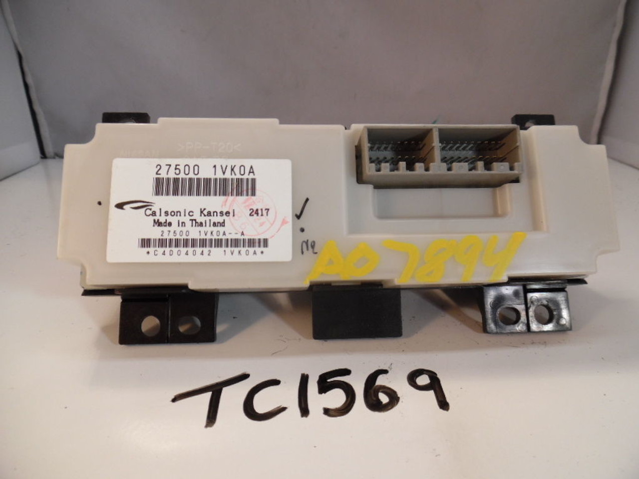 11 12 13 14 15 ROGUE CLIMATE CONTROL PANEL TEMP UNIT A/C HEATER OEM TC1569
